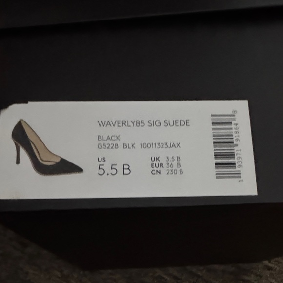 Coach Black and White Women's Heels - Picture 5 of 5